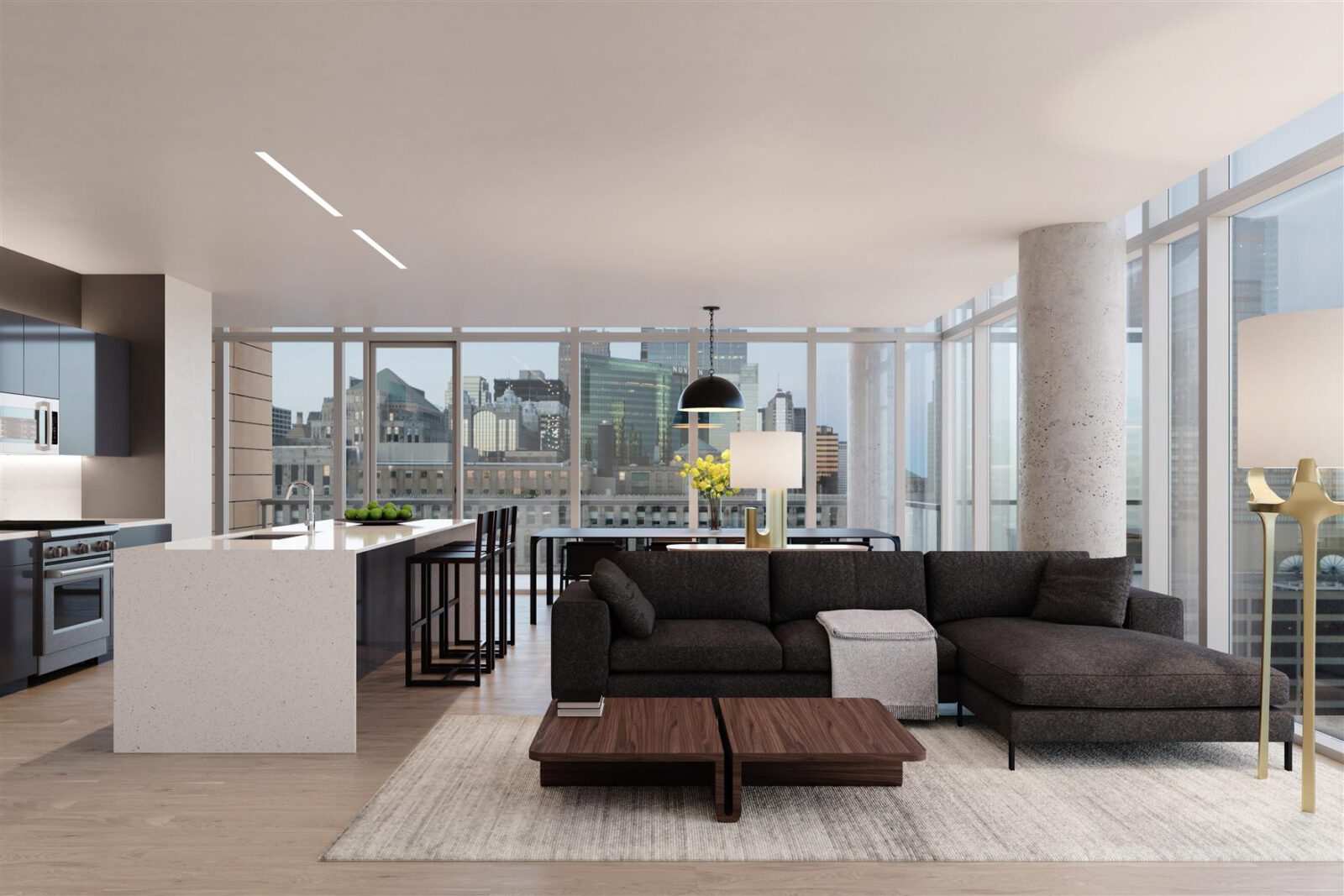River North Apartment for Rent 140 | Downtown Apt Collective - Luxury River North Apartments For Rent