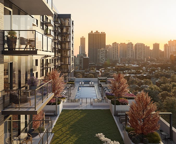 Now renting near Lincoln Park luxury rentals in downtown Chicago